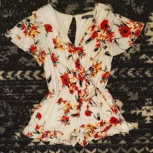 Floral Romper